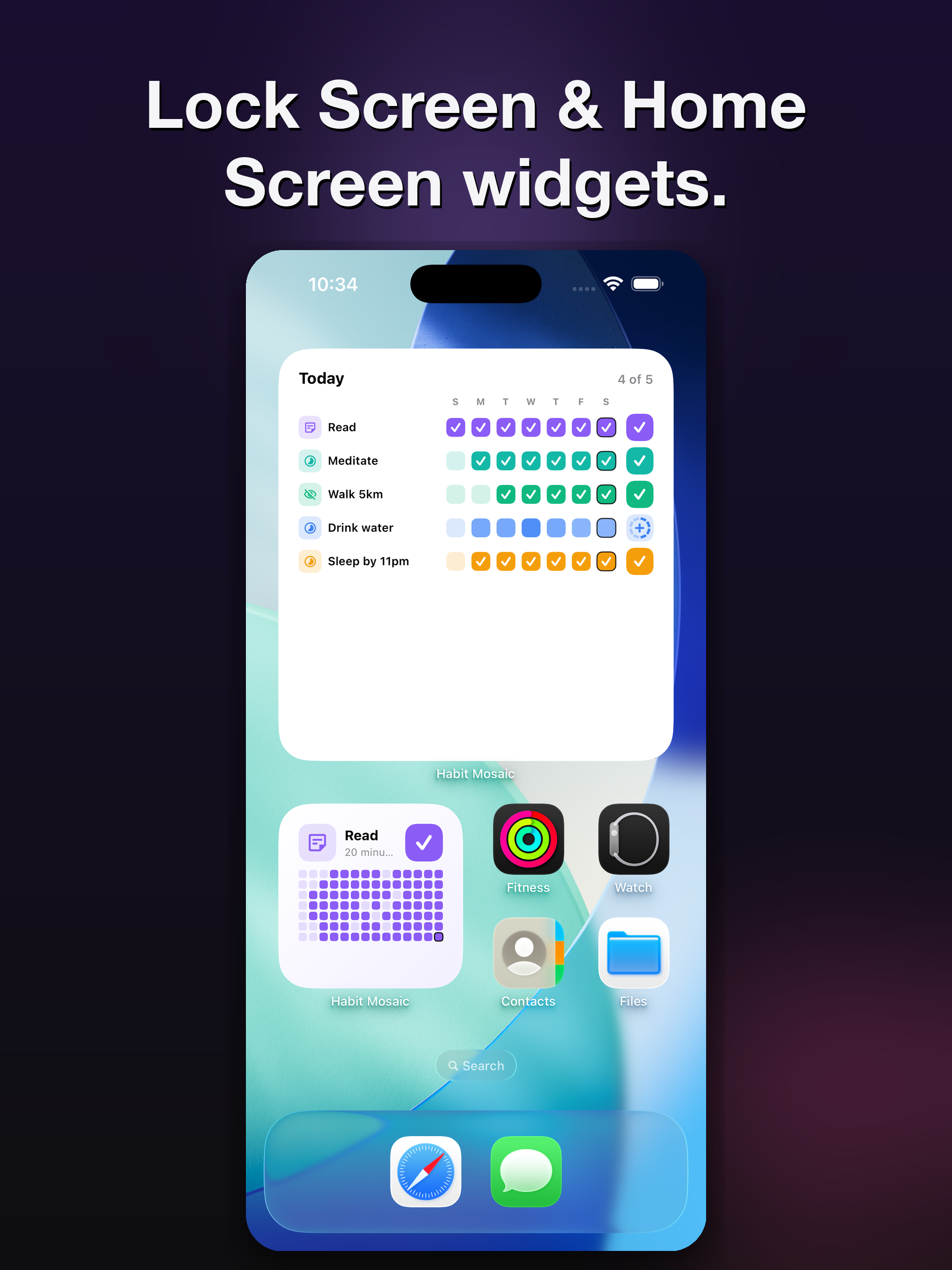 Habit Mosaic —  Habit Tracker