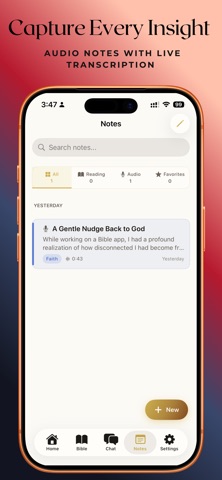 Bible Chat & Notes: SpiritFlow Screenshot 4 of 7