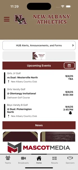 New Albany Athletics screenshot 2