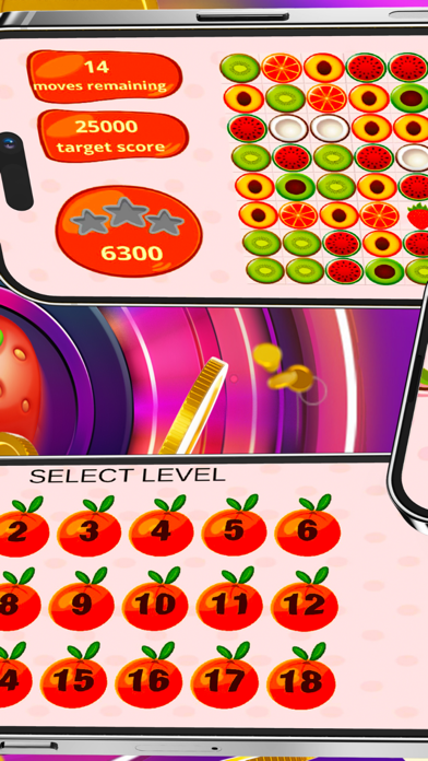 Fruits Match Cocktail Screenshot