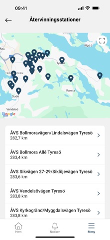 Kretsloppsappen iPhone screenshot 3