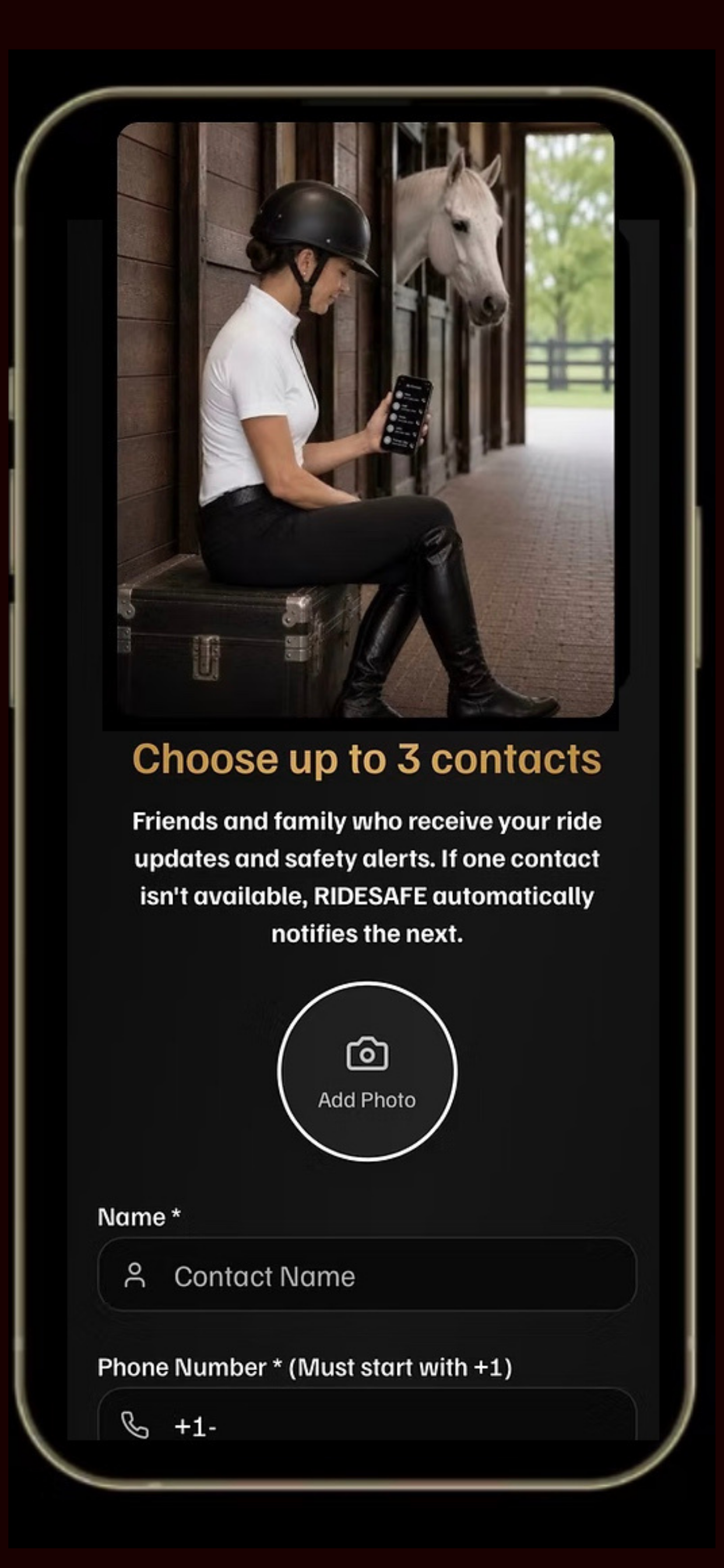 RIDESAFE Equestrian screenshot 10