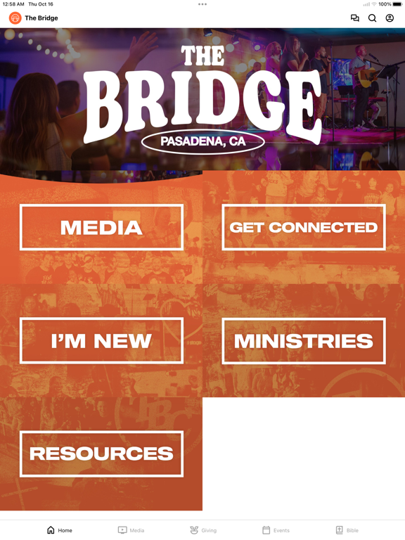 Bridge Fam iPad screenshot 1 - Education app