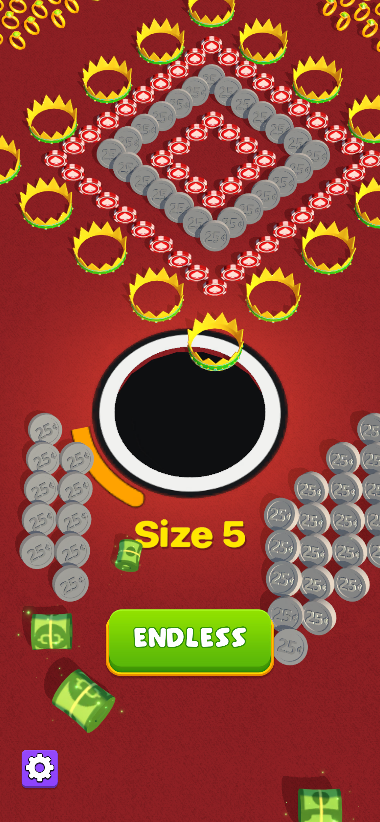 Clock Arrowzy: Cash Hole