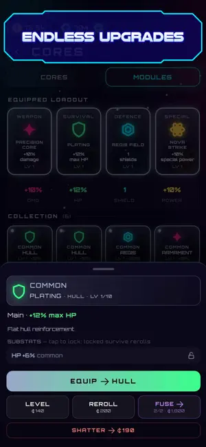Neon Core - Idle Tower Defense screenshot 4