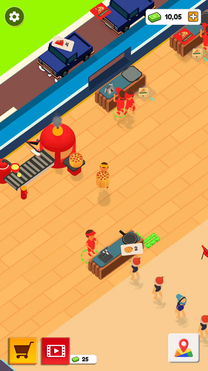 Pizza Restaurant Idle Games
