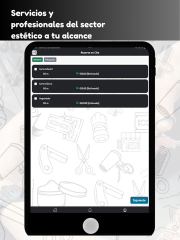 BarberHi & SalonHi iPad screenshot