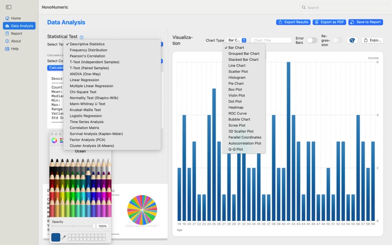 NovoNumeric Lite app screenshot