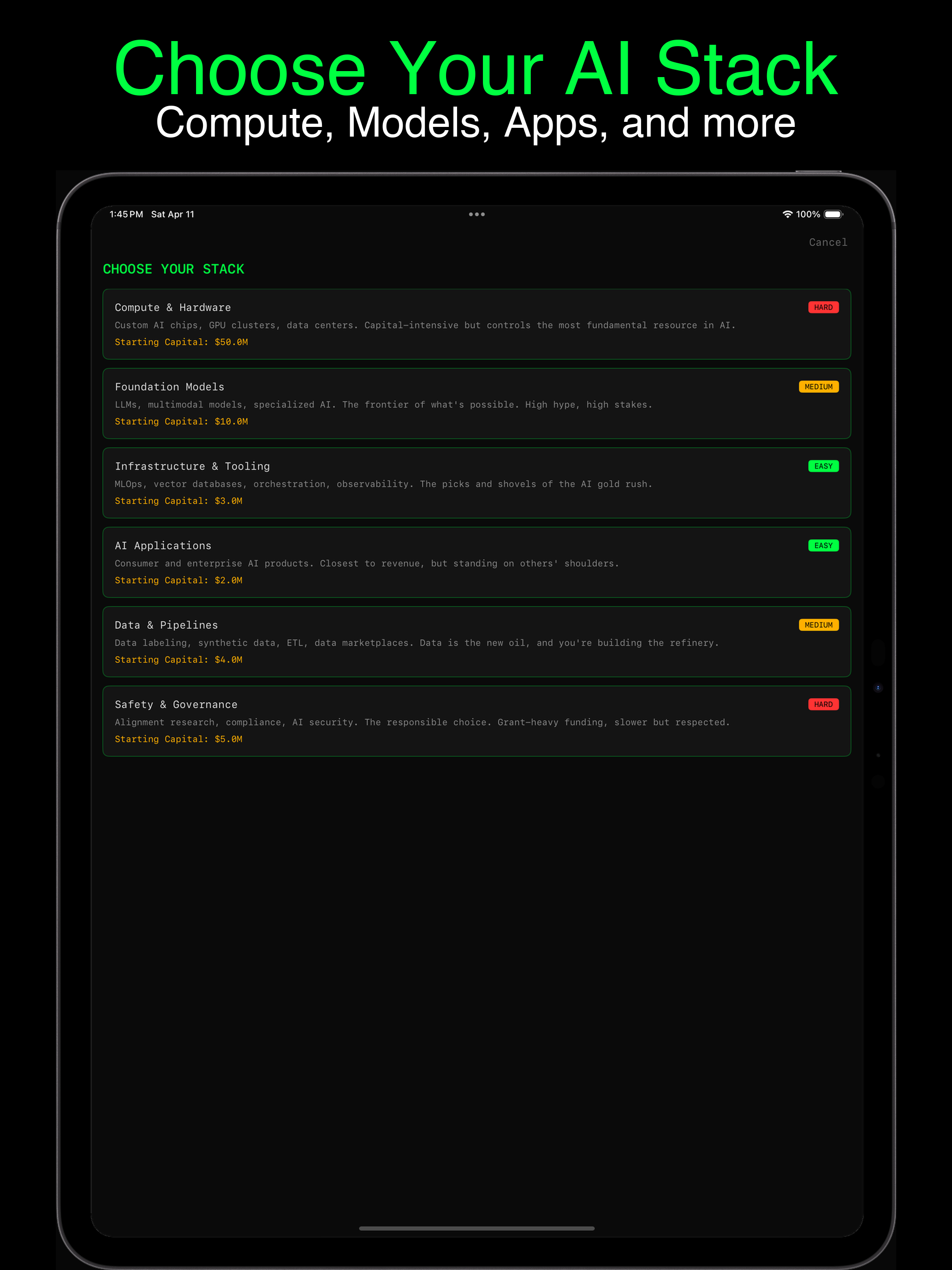 AI Startup CEO screenshot 8