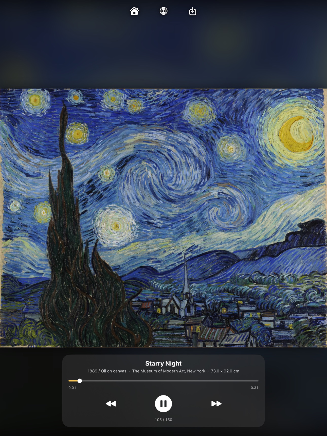 Screenshot 7 of Van Gogh: Art Audio Guide