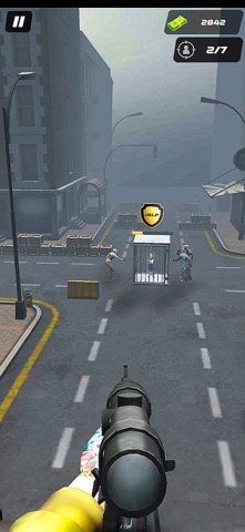 Zombie Attack Survival Shooter iPhone screenshot