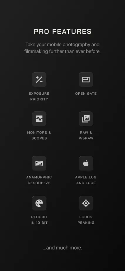 Moment Pro Camera II, App Store screenshot 5