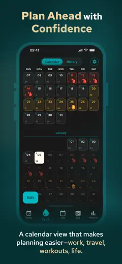 Belle Period & PMDD Tracker : capture d’écran 5 sur 10