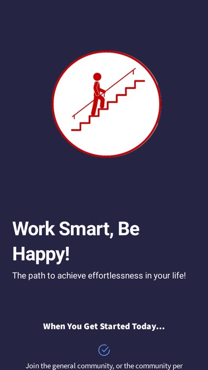 Work Smart, Be Happy