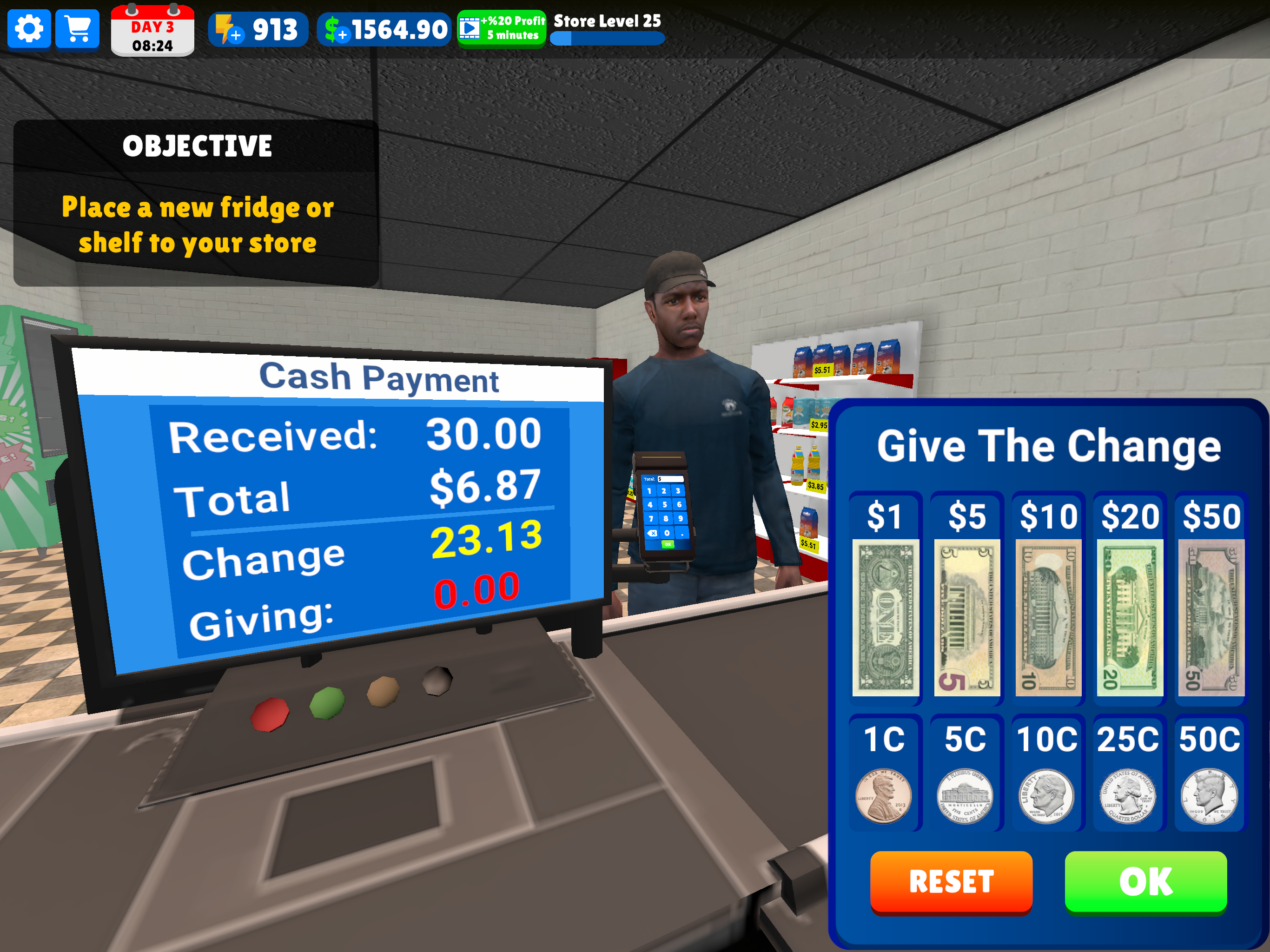 Urban Supermarket Simulator