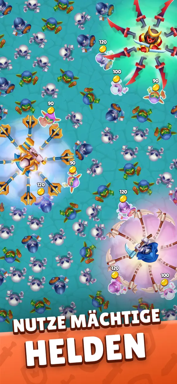 Heroes vs. Hordes: Survivor Hack screenshot 5 - iOS game interface