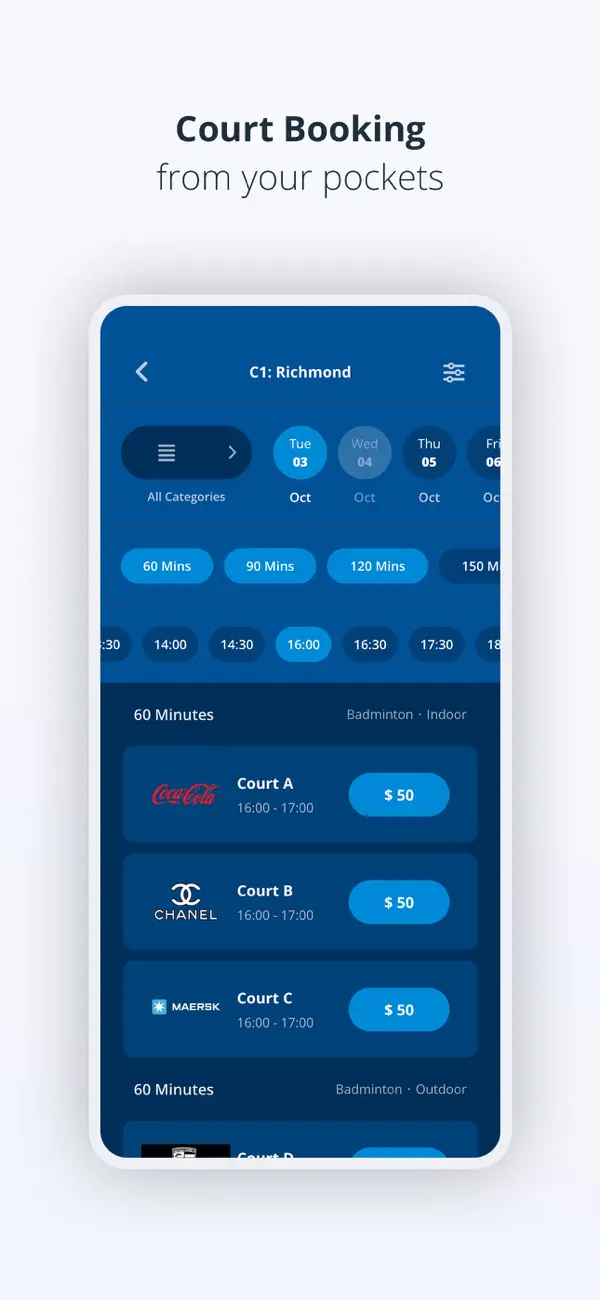 Screenshot #3 pour Clearonebadminton