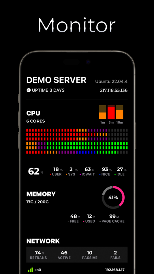 SSH Server Monitor - 1.2.0 - (iOS)