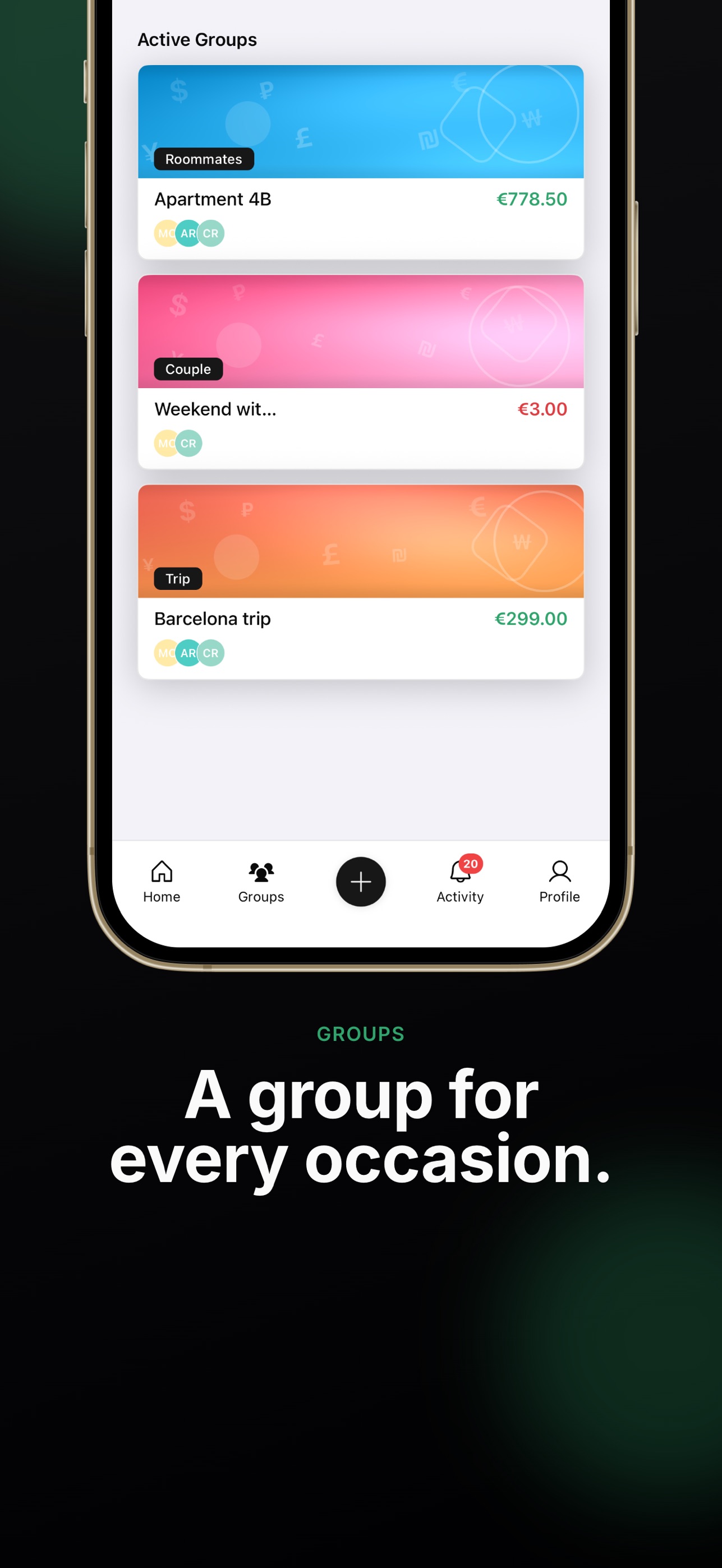 Screenshot 3 of Ceru: Split Group Expenses