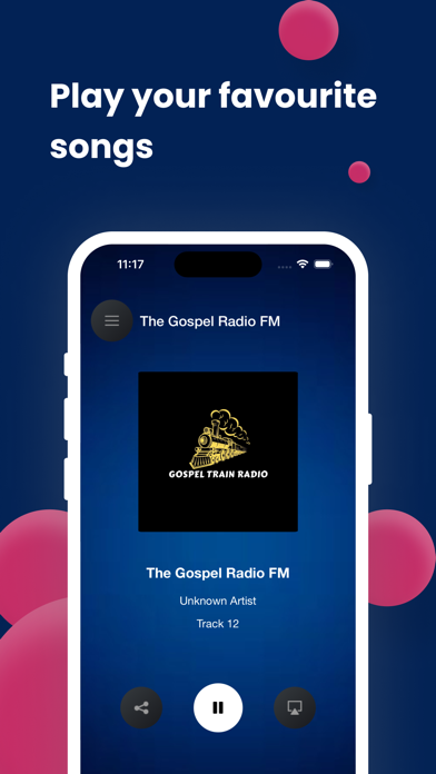 Screenshot #1 pour Gospel Train Radio FM