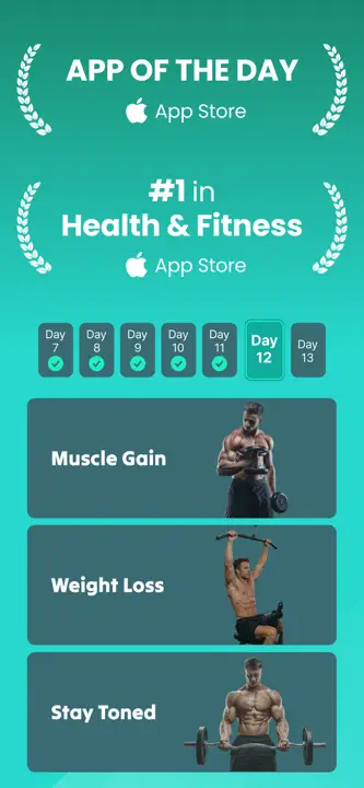 Planfit AI Gym Workout Planner: Screenshot 3 von 9