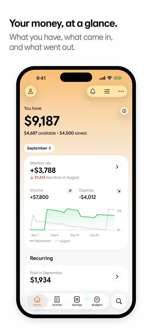 Lucia: Budget & Expenses screenshot 1