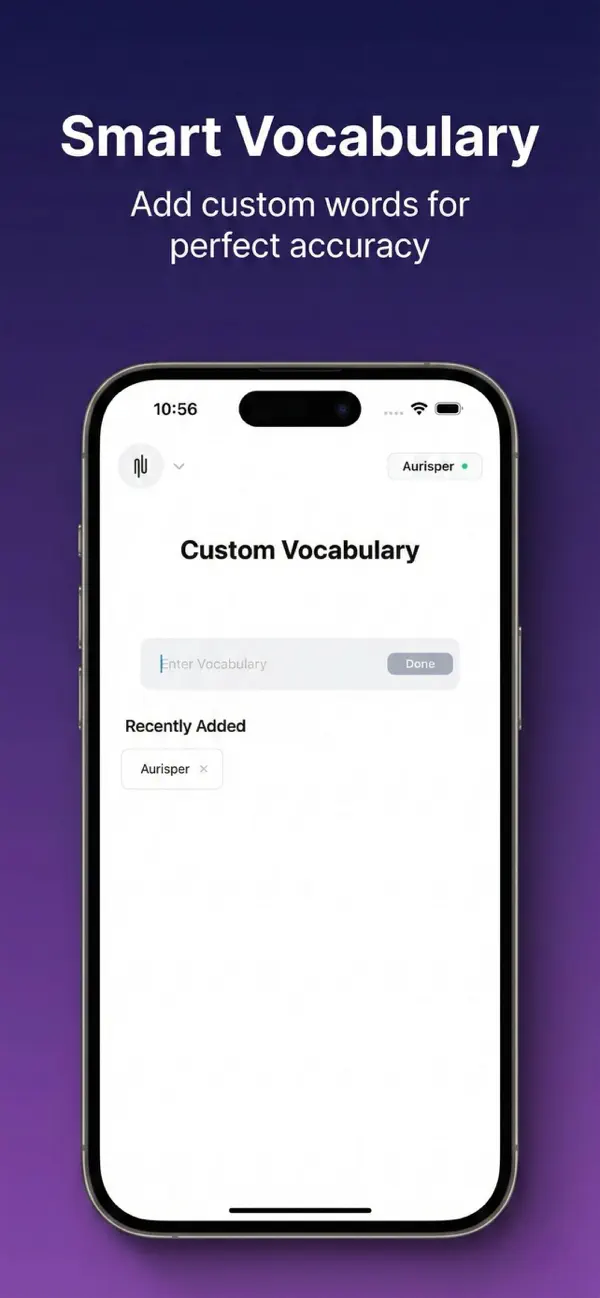 Screenshot #3 pour Aurisper: AI Voice Input