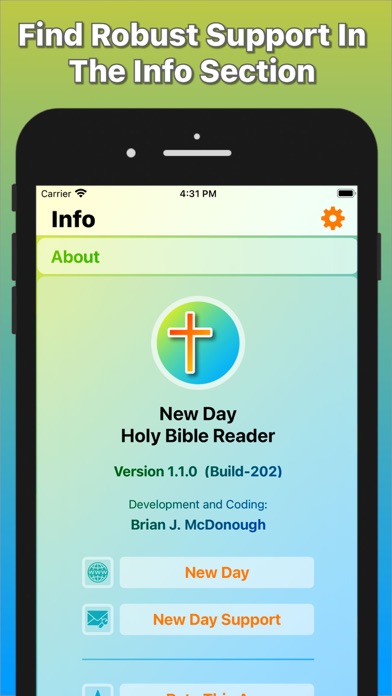 New Day Holy Bible Reader Screenshot