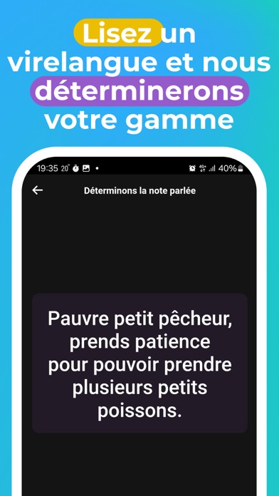 Screenshot #3 pour Vocal Range - Pitch Detector