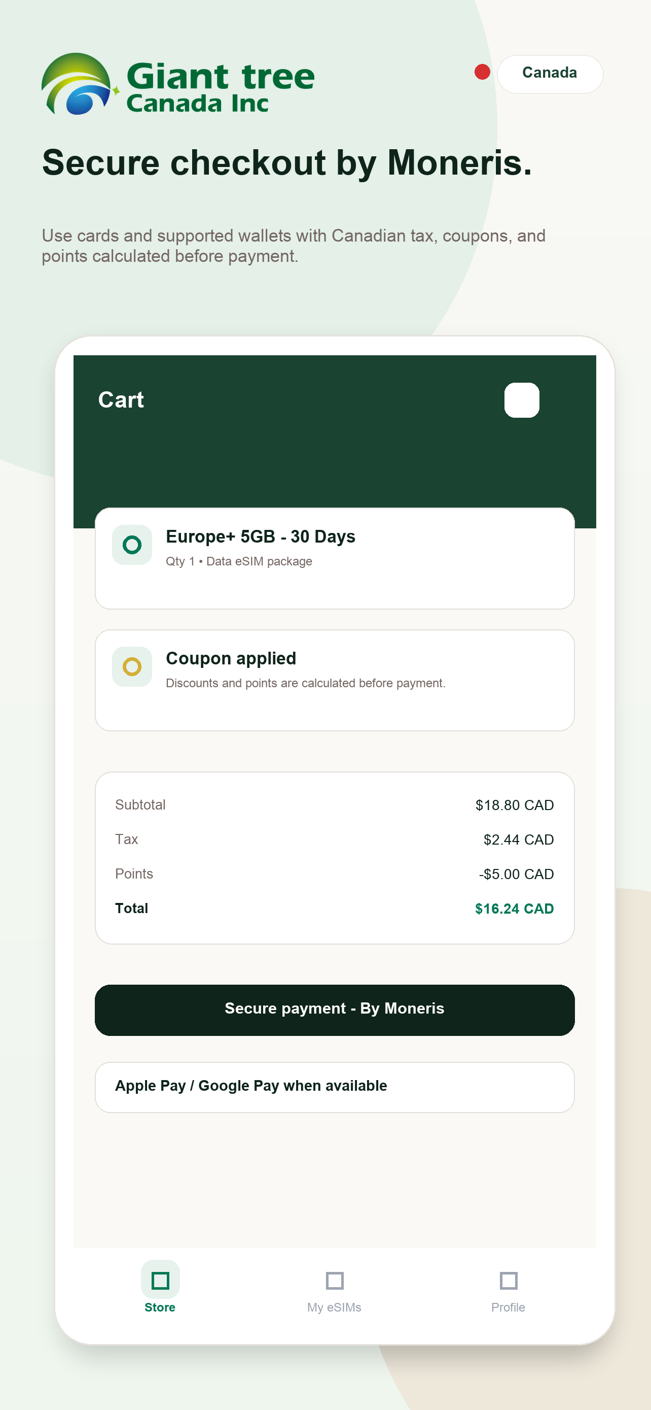 GiantTree eSIM:Travel internet