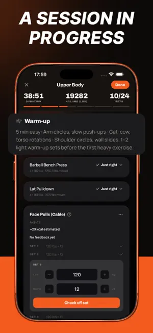 AI Fitness Planner - Zugkraft screenshot 2