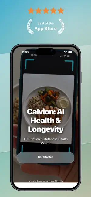 Calvion: AI Calorie Scanner screenshot 1