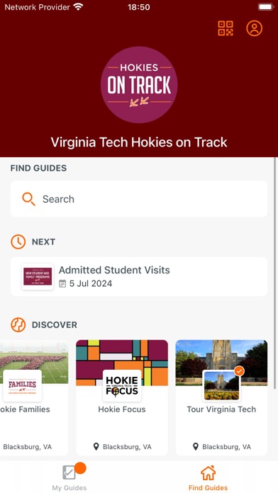 Virginia Tech Hokies on Track Screenshot