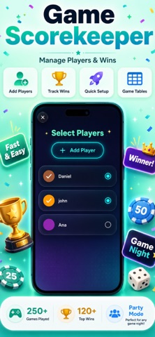 Score Keeper: Game Counter Screenshot 3 of 4