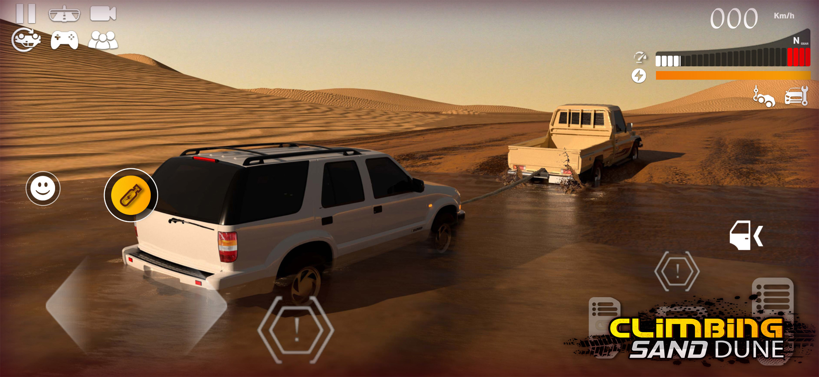 Climbing Sand Dune OFFROAD