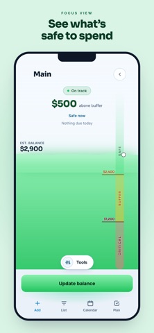 Keep Above: Bills & Budget screenshot