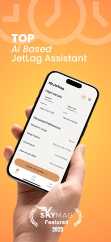 No Jetlag: Circadian Guide screenshot