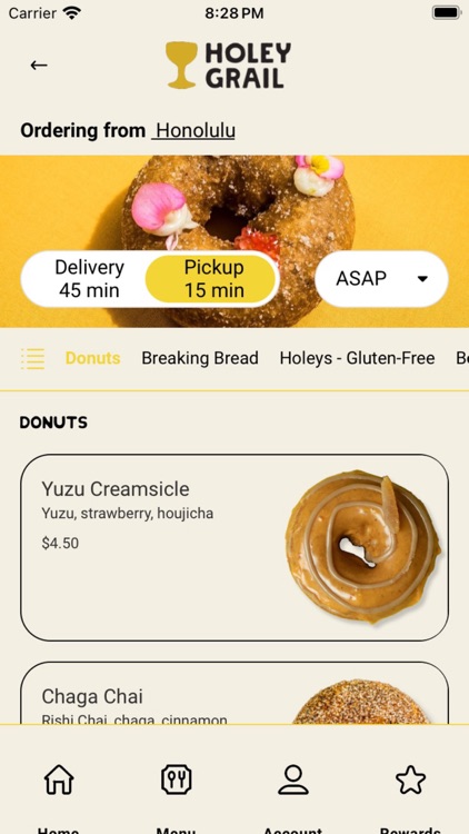 Holey Grail Donuts App