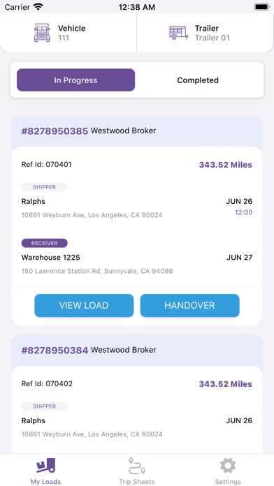 Truckpedia Driver Screenshot