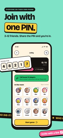Who Did It? Friends Party Game screenshot 5
