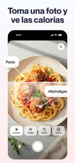 Captura de pantalla de Welmi - Contador De Calorias en iPhone 3