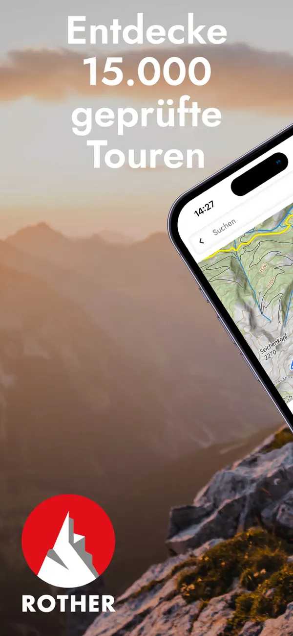 Screenshot #1 pour Rother: Wandern & Karten