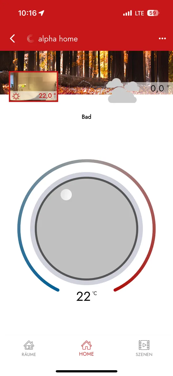 Screenshot #1 pour alpha home
