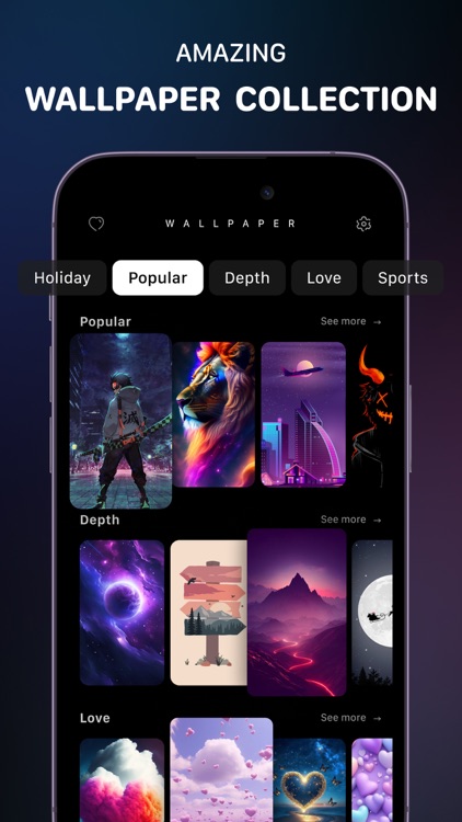 4k Live Wallpapers: WallPics screenshot-3