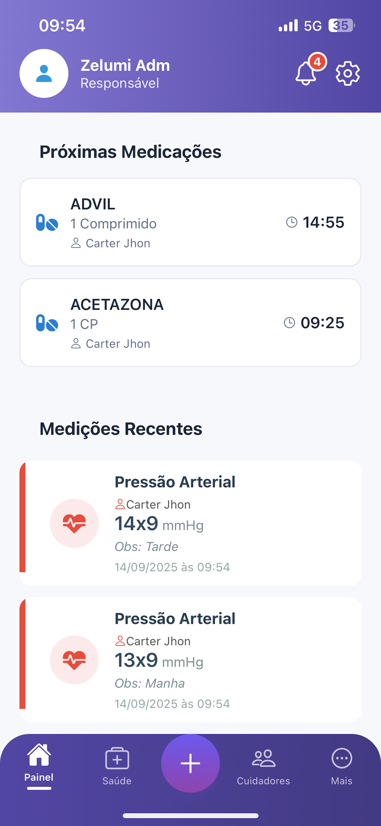 Zelumi - Cuidador screenshot 3