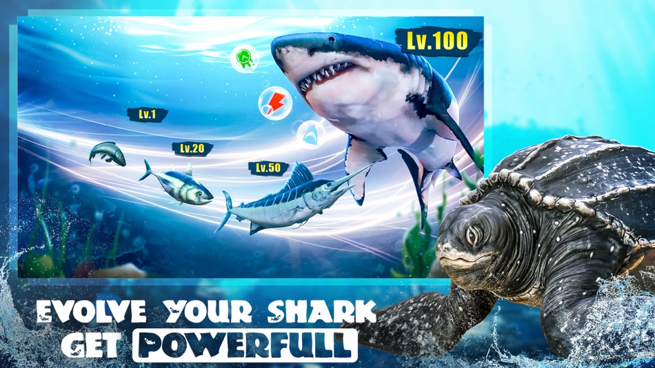 #3. Shark Attack: Hungry Fish Game (iOS) Podle: Fun Puzzle Games
