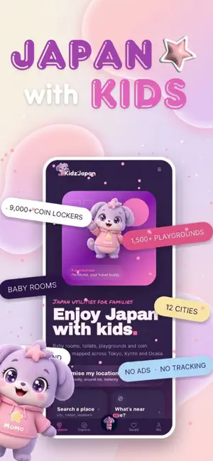 Kidz Japan - Family Travel screenshot 1