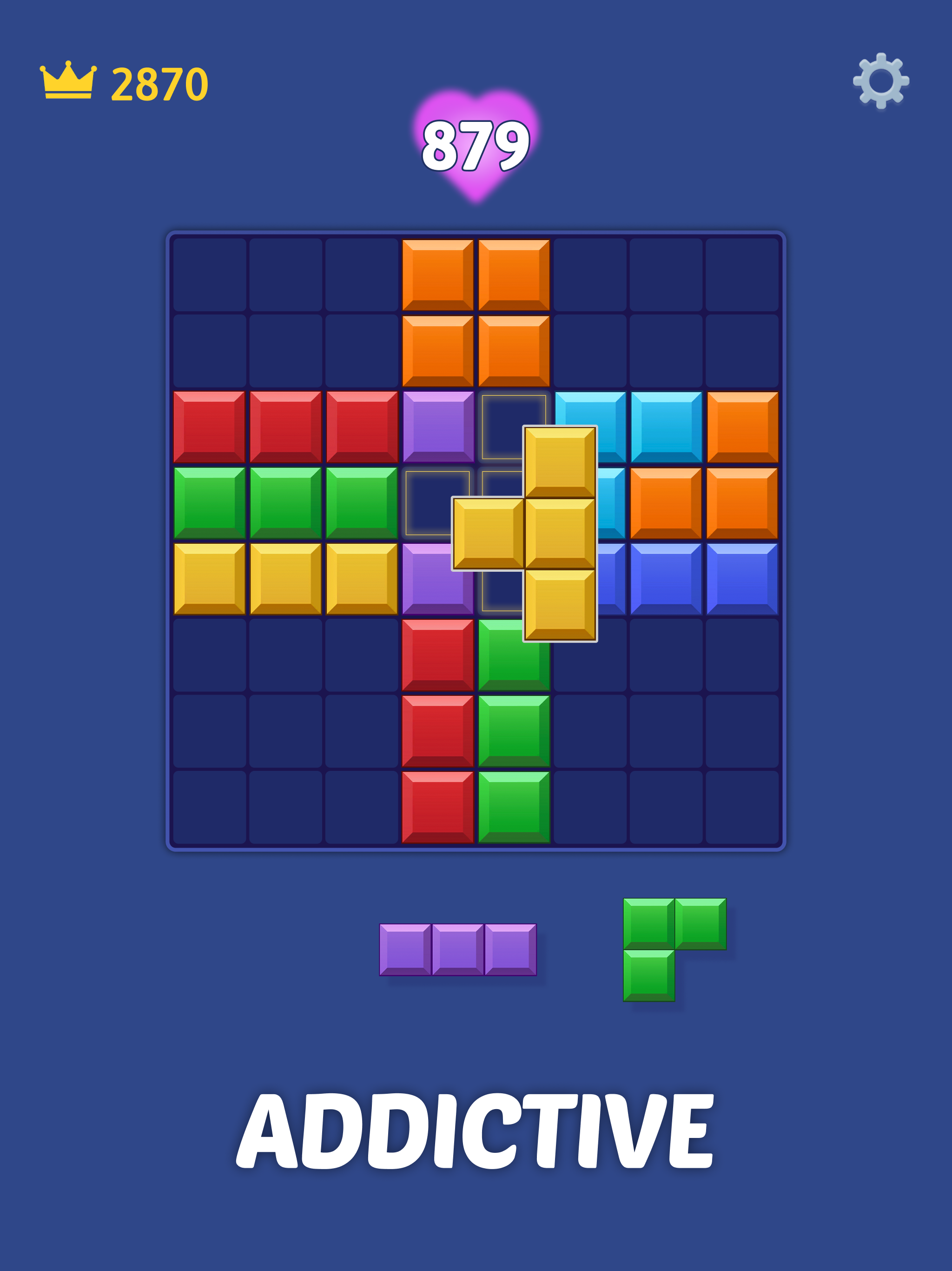 X Block - Match Block Puzzle
