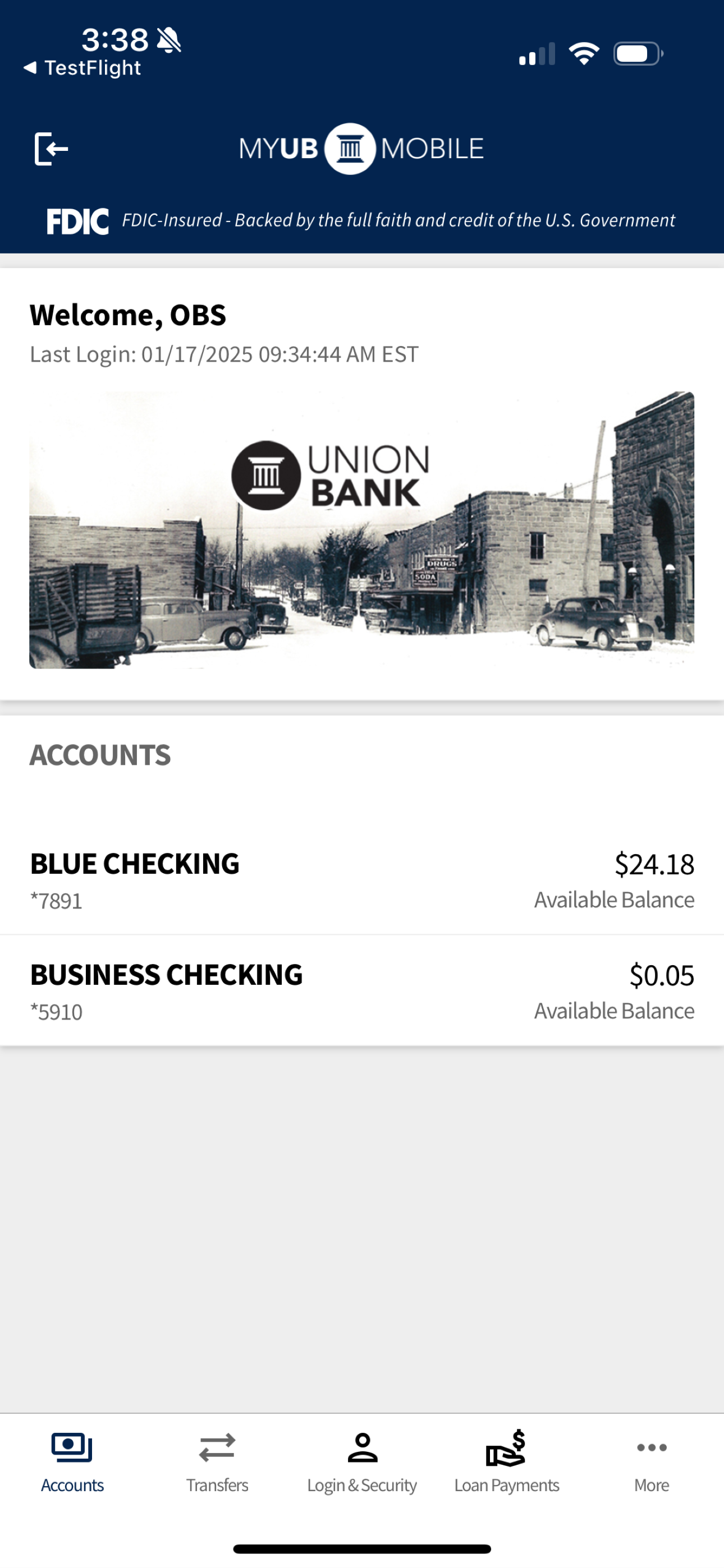 Union Bank Mobile