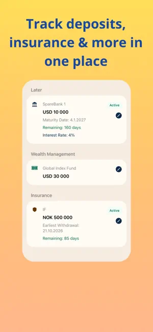 Deposit & Asset Tracker screenshot 4